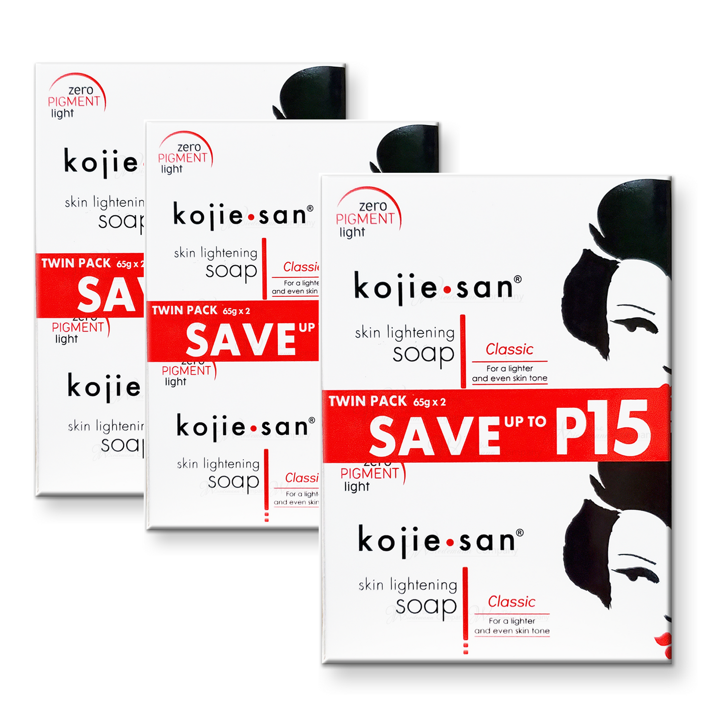 Kojiesan Skin Lightening kojic Acid Soap 65g x 6